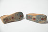 Cute pair antique German child's shoe lasts