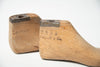 Cute pair antique German child's shoe lasts