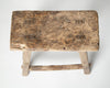Antique Rustic Elm Stool Number 3