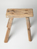 Antique Rustic Elm Stool Number 7