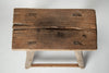 Antique Rustic Elm Stool Number 8