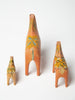 Collection antique Swedish Dala horses