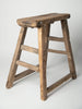 Antique Rustic Elm Stool Number 9