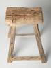 Antique Rustic Elm Stool Number 10
