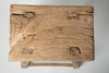 Antique Rustic Elm Stool Number 13