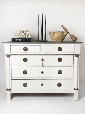 Vintage Painted Dutch Commode