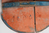Antique 19th Century Swedish wooden grain tub lids