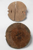 Antique 19th Century Swedish wooden grain tub lids