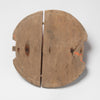Antique 19th Century Swedish wooden grain tub lids