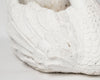 Pair Vintage Garden Swan Planters