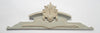 Antique French Painted Pediment