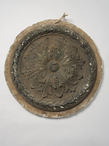 Antique French Plaster Ceiling Rose/Moulding