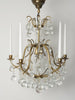 Antique Swedish Crystal Chandelier, circa 1910