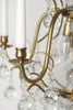 Antique Swedish Crystal Chandelier, circa 1910