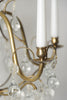 Antique Swedish Crystal Chandelier, circa 1910