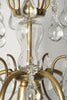 Antique Swedish Crystal Chandelier, circa 1910
