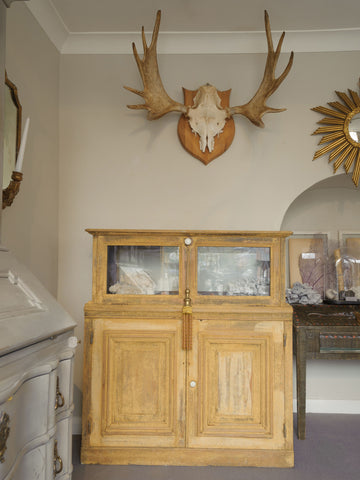 Antique French Pharmacy Display Counter/Cupboard