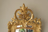 Antique 19th Century French Gilt Bridal Mirror