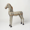 Antique French Toy Horse fragment with original paint