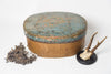 Antique Swedish Folk art Bentwood Box