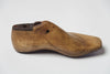 Pair Antique Child's Wooden Shoe lasts