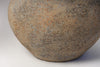 Pair Dutch terracotta jar lamps with linen shades
