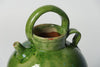 Vintage French Green glaze Olive Oil Jug/Pot