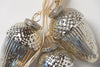Lovely large Mercury Style Glass Acorn Decorations 13cm size
