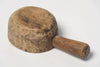 Antique Hungarian cup and wooden scoop