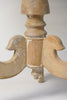 Antique 19th Century Swedish Round table, dry scraped
