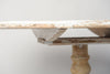 Antique 19th Century Swedish Round table, dry scraped