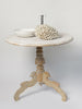 Antique 19th Century Swedish Round table, dry scraped