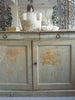 Antique 19th Century French Enfilade Buffet with original paint