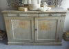 Antique 19th Century French Enfilade Buffet with original paint