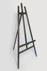 Large Antique French Wooden Tripod Easel with original black paint