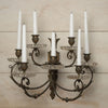Pair Antique Italian Wall Candelabras