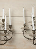 Pair Antique Italian Wall Candelabras