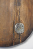 Antique Hungarian Chopping Board with metal repairs