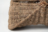 Collection Vintage French handwoven walnut baskets