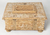 Antique Swedish hand carved writing box from Varmland