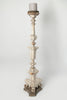 Antique French floor standing church candleholder