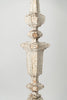Antique French floor standing church candleholder