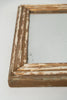 Antique French Reeded frame rectangular mercury mirror