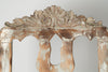 Vintage Swedish decorative carved chair