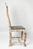 Vintage Swedish decorative carved chair