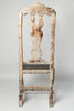 Vintage Swedish decorative carved chair