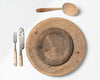 Antique 18th Century Swedish folk art plates and cutlery