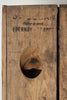 Vintage French Oak Champagne Riddling rack