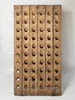 Vintage French Oak Champagne Riddling rack
