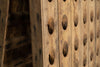 Vintage French Oak Champagne Riddling rack